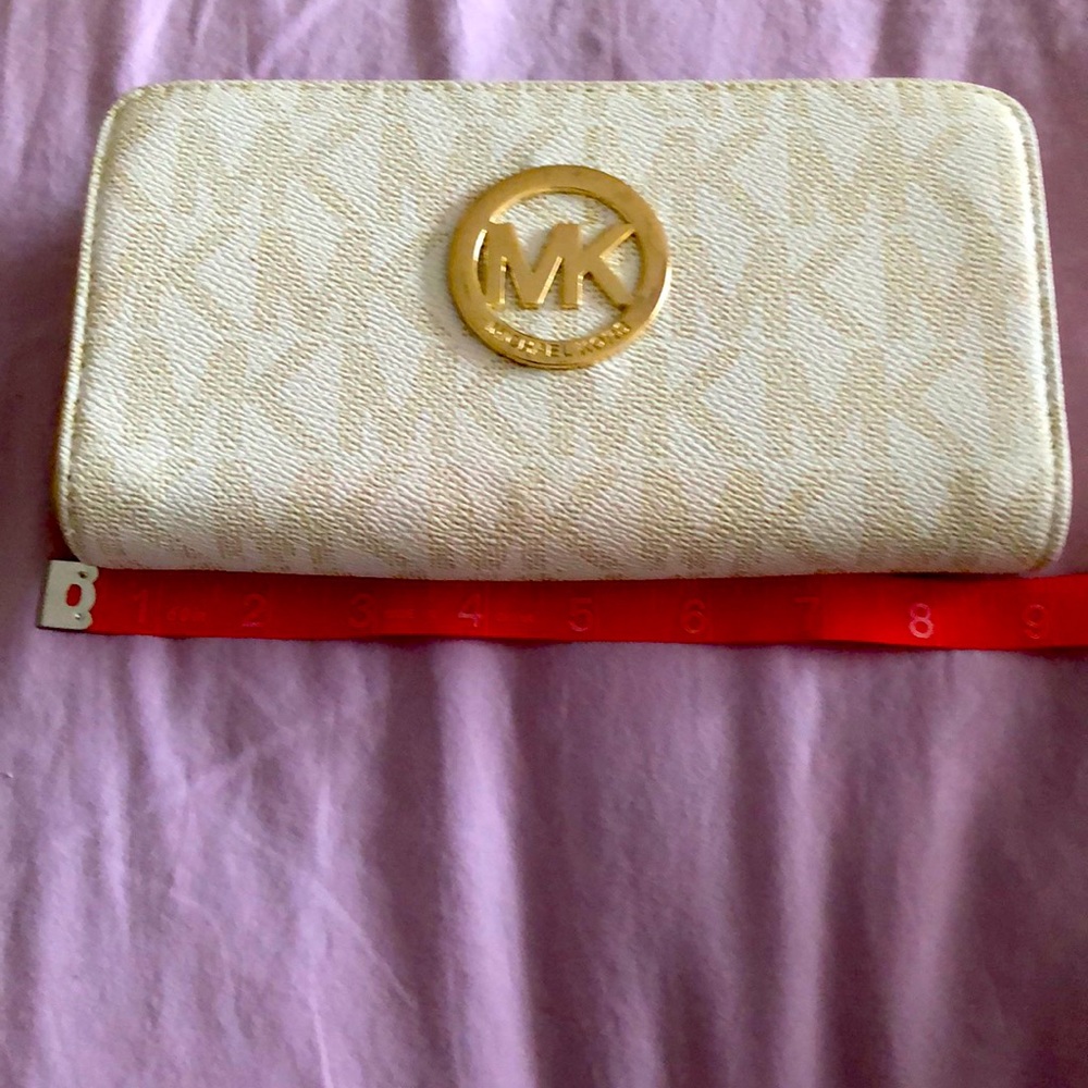 Michael Kors large double wallet.